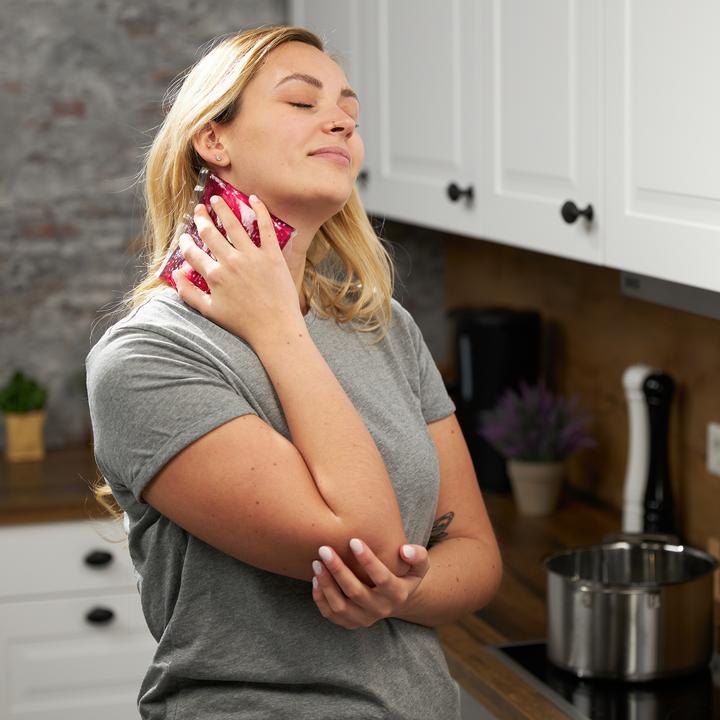 Image du produit Relaxdays Tampons de refroidissement roses (8 x, 1790 g)