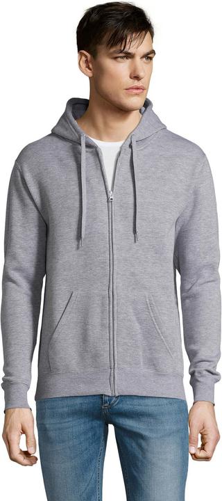 Actual product image Sols Seven Hooded Jacket Hooded Sweatshirt With Zipper (102, 104, XXL, 3XL)
