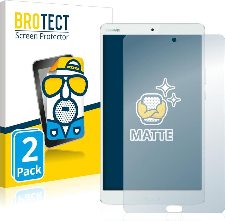 Immagine prodotto BROTECT Pellicola protettiva antiriflesso opaca (2 Pezzo/i, MediaPad M3 8.4)