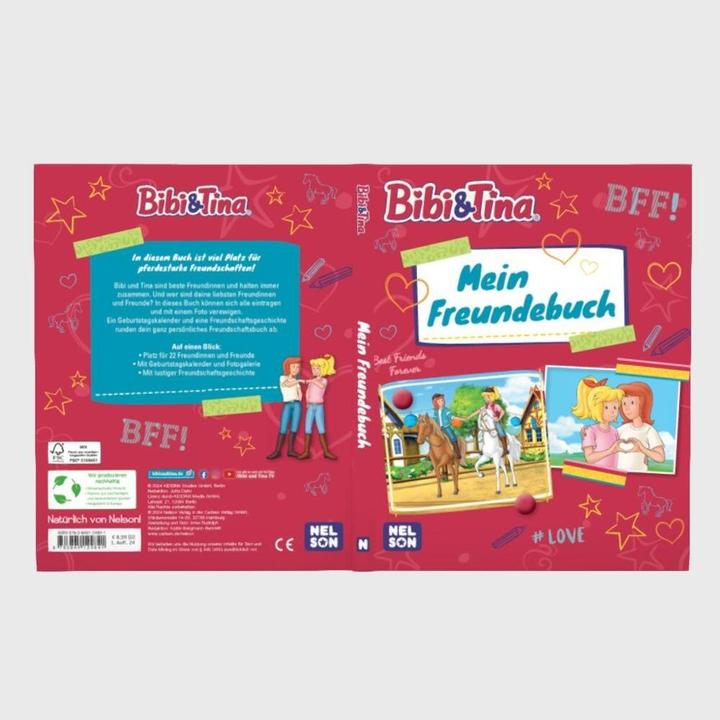 Produktbild Bibi & Tina: Mein Freundebuch (Deutsch, 2024)