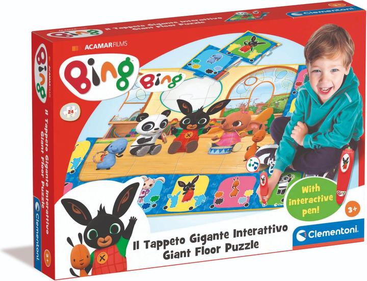 Produktbild Clementoni Bodenpuzzle gross interaktiv - Bing (24 Teile)