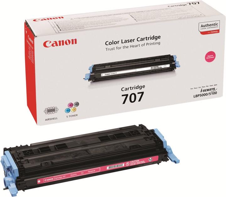 Actual product image Canon 707m (M)