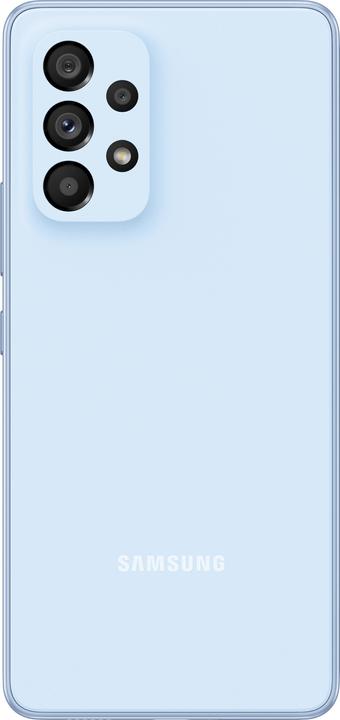 Actual product image Samsung Galaxy A53 5G (256 GB, Awesome Blue, 6.50", Dual SIM, 64 Mpx, 5G)