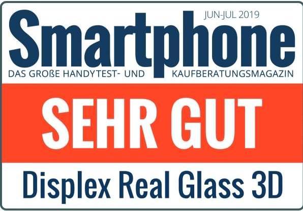 Actual product image Displex Real Glass, Full Cover Panzerglas (1 Piece, Apple iPhone 6, Apple iPhone 7, Apple iPhone 8, Apple iPhone SE (2nd Gen), Apple iPhone SE (3rd Gen))