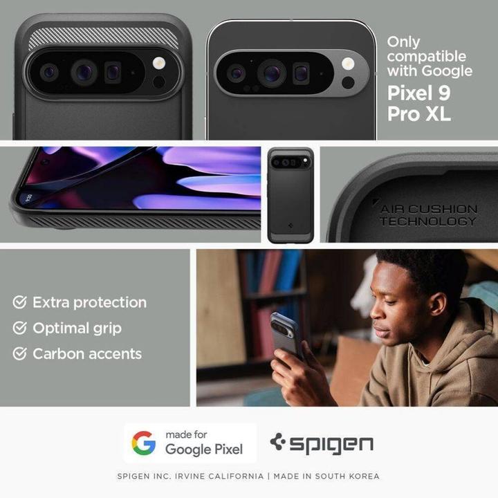 Actual product image Spigen Rugged Armor Case (Google Pixel 9 Pro XL)