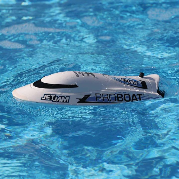 Image du produit ProBoat Jet Jam V2 12 Pool Racer RTR auto-redressable blanc