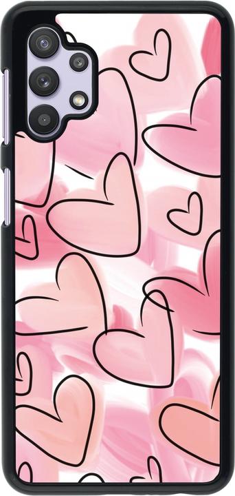 Produktbild PhoneLook Hülle Easter 2023 pink hearts (Samsung Galaxy A32 5G)