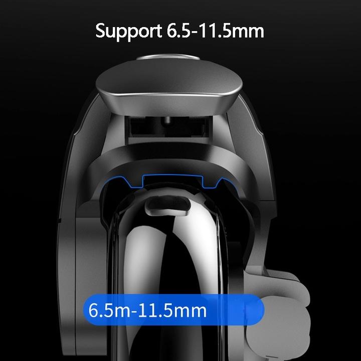 Image du produit Plutoos PUBG Handle Mobile Gaming Joystick Trigger Shooter Controller android Gamepad L1 R1 (iOS, Android)