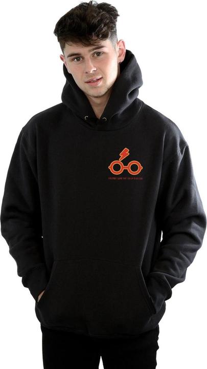 Actual product image Mens I Solemnly Swear Breast Print Hoodie (L)