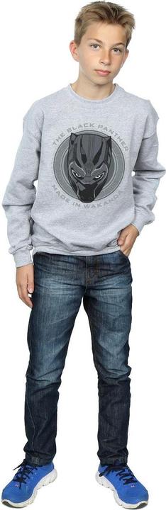Image du produit - Sweat BLACK PANTHER MADE IN WAKANDA - Garçon (152, 158)