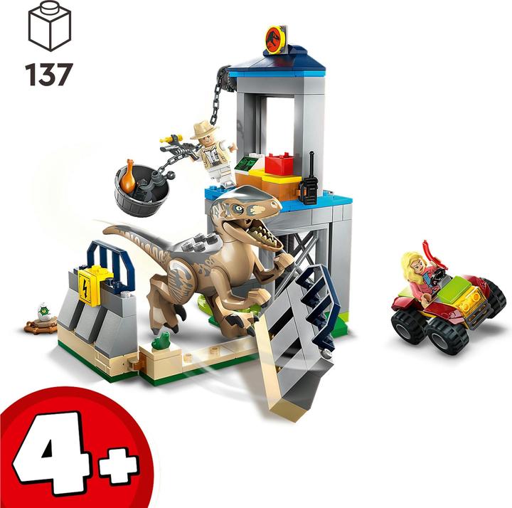 Produktbild LEGO Jurassic World Escape Velociraptora 76957 (76957, LEGO Jurassic World)