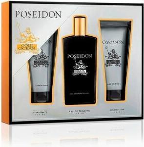 Produktbild Instituto Español POSEIDON GOLD OCEAN FOR MEN LOT 3 Stück