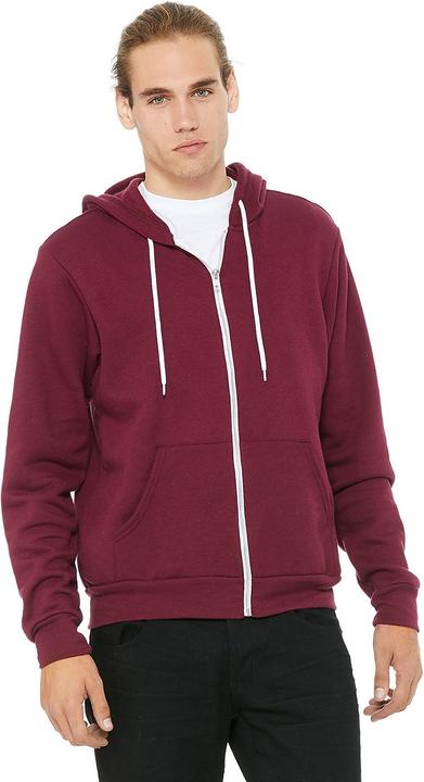 Produktbild Bella Canvas Erwachsene Reissverschluss Kapuzenjacke (S)