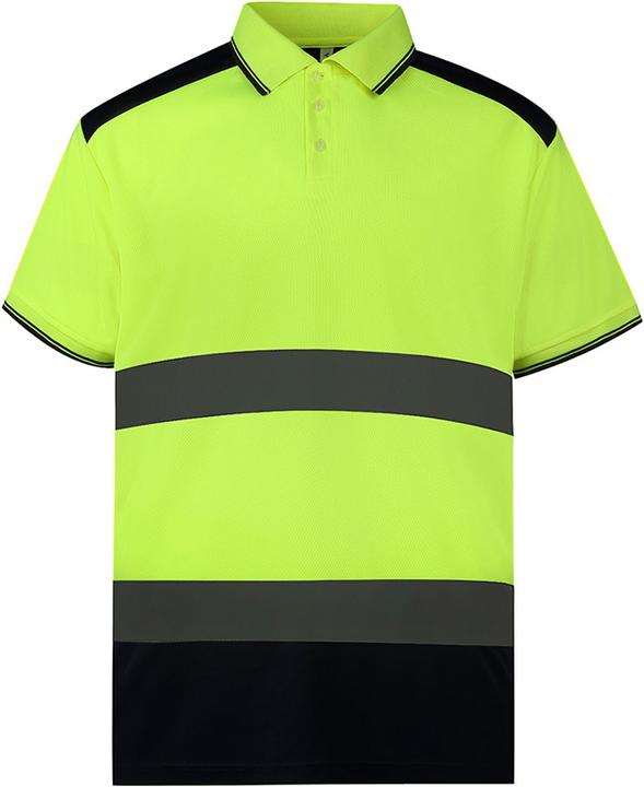 Yoko Erwachsene 2Ton Kurzarm Polo Shirt