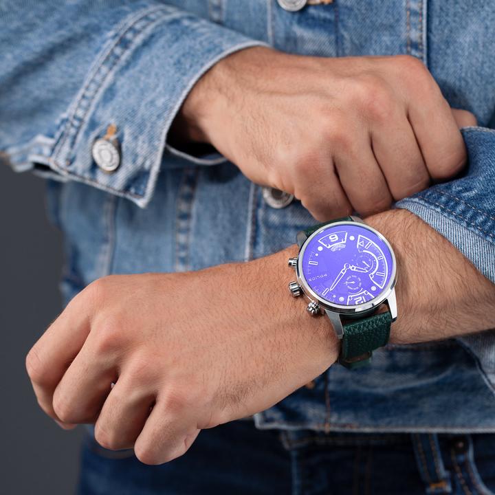 Actual product image Police Lanshu (Analogue wristwatch, 48 mm)