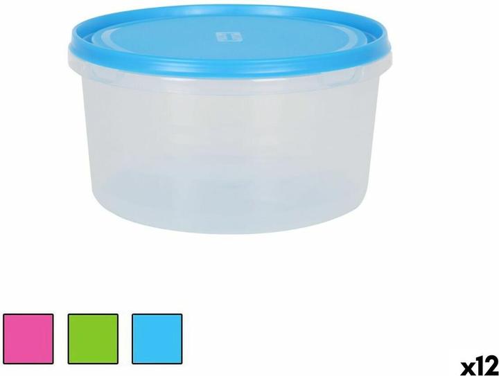 Actual product image BigBuy Lunchbox kreisförmig 2L (12 Stück)