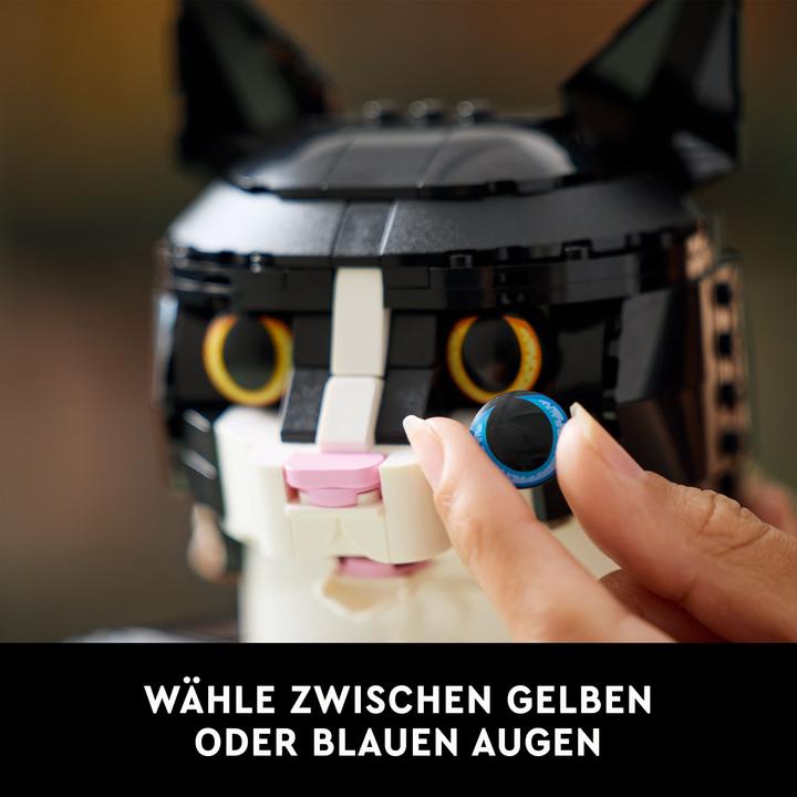 Produktbild LEGO Schwarz-weisse Katze (21349, LEGO Seltene Sets, LEGO Ideas)