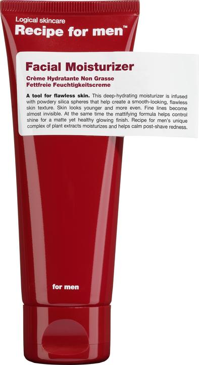 Produktbild Recipe for men Fettfreie Feuchtigkeitscreme (75 ml, Tagescreme)