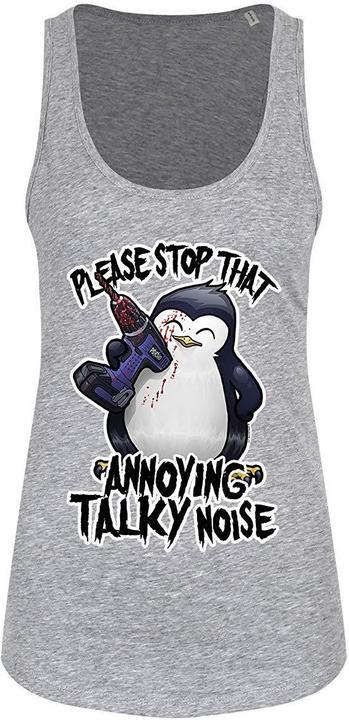 Immagine prodotto Psycho Penguin Canotta Quel fastidioso rumore di parole (40 D)