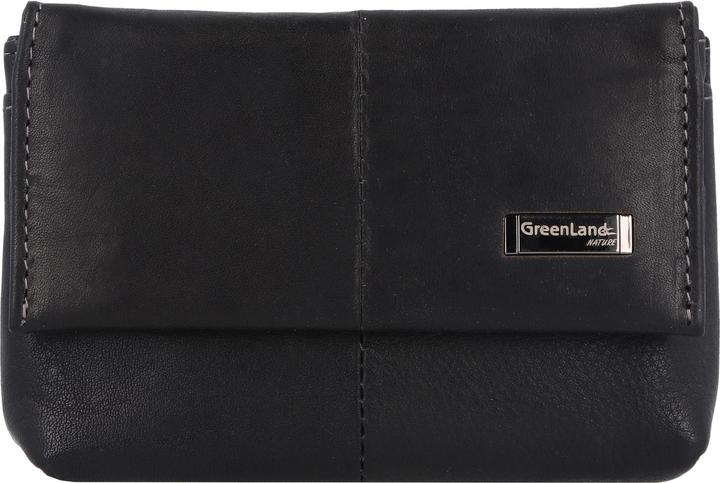Produktbild Greenland Nature Black Nappa Schlüsseletui RFID Leder 11,5 cm