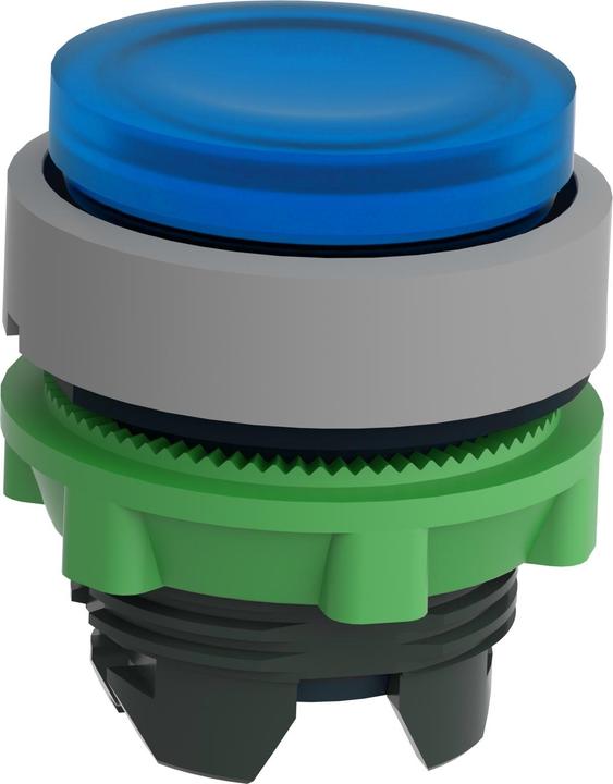 Produktbild Schneider Electric Leuchtdrucktaster, Front, vorstehend, ZB5AW163C0