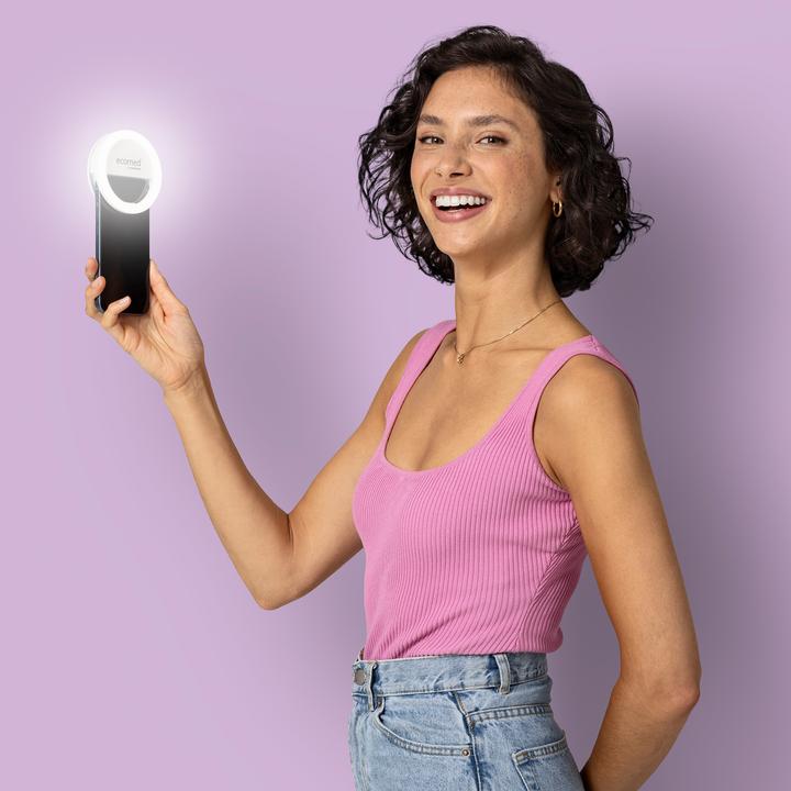 Image du produit Medisana CM-20E Selfie Mirror - Miroir cosmétique par ECOMED (Ø 9 x 3 cm)
