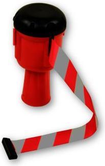 Actual product image Rs Pro Retractable barrier post Stainless steel safety barrier