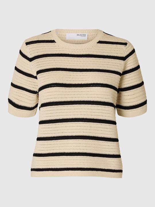 Immagine prodotto Selected Femme Slfvinna Ss Structure Knit O-Neck Noos (XS)