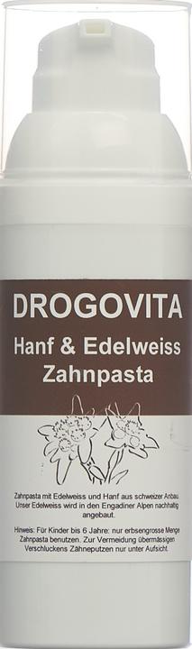 Image du produit Drogovita Hanf und Edelweiss Zahnpasta (50 ml)
