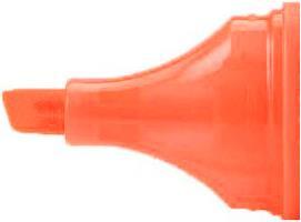 Actual product image Kores Highlighter Bright Liner (Orange, 5 mm, 10 x)