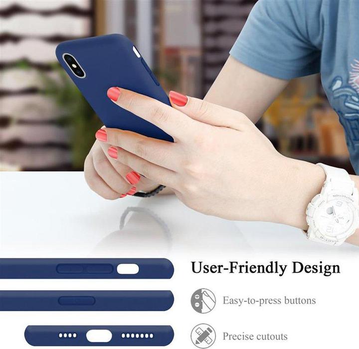 Immagine prodotto Cadorabo Copertura della cassa del silicone liquido TPU (Apple iPhone XS Max)