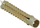 Produktbild Walraven metaldybel M8 38mm - Elforzinket,forkro.Metalplug til beton.Brandtestet
