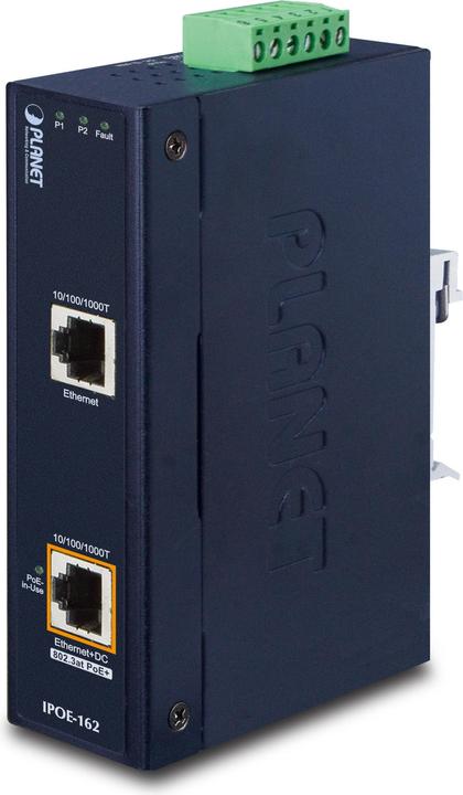 Immagine prodotto Planet Industrial IEEE 802.3at High Power over Ethernet (2 Porti)