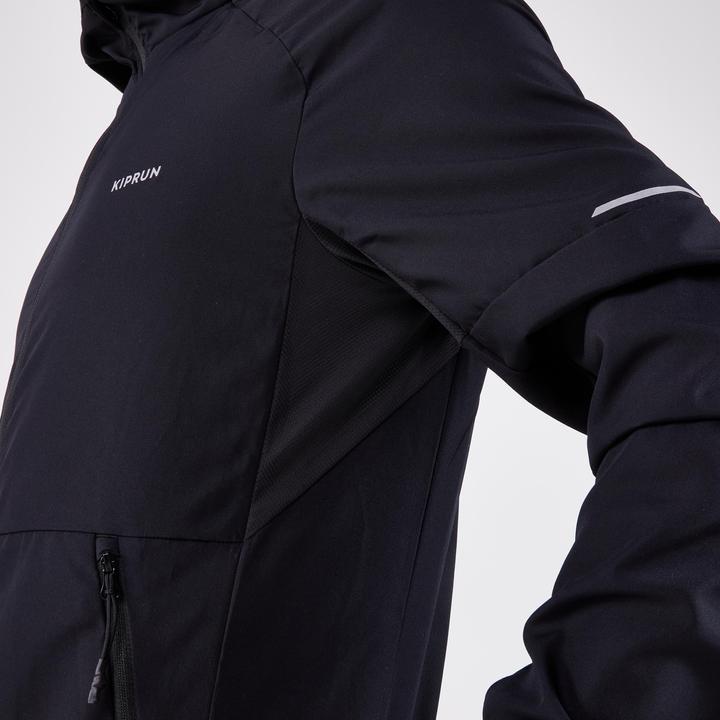 Immagine prodotto Kiprun Giacca da corsa trail running uomo antivento - Run 100 nero (M)