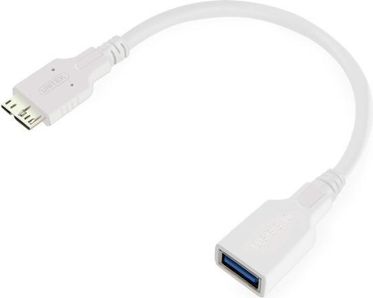 Produktbild Unitek USB3.0 OTG KABEL SA TO microUSB BM, Y-C453 (0.20 m, USB 3.0)