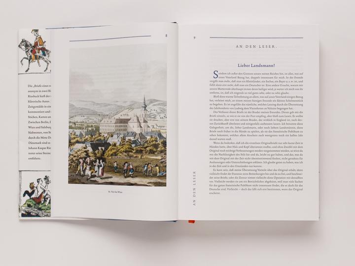 Produktbild Briefe eines reisenden Franzosen (Deutsch, Johann Kaspar Riesbeck, 2013)