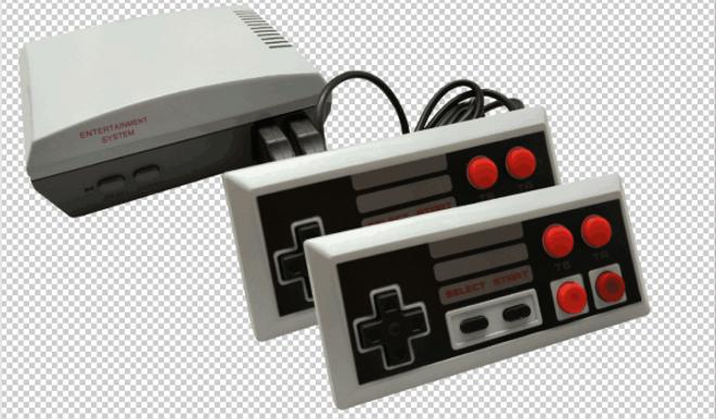 Image du produit MU Classic Console de jeu avec 600 jeux et 2 contrôleurs de jeu