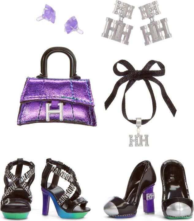 Actual product image Rainbow High Twins- Laurel & Holly De’Vious