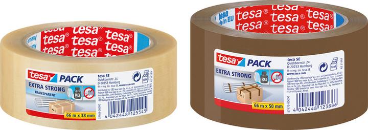 Image du produit tesa tesapack PVC marron 66m:50mm (50.50 mm)