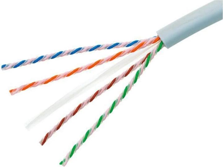 R&M Cavo patch Cat 6A, U/UTP, LSZH, 305m bianco (U/UTP, CAT6a, 305 m)