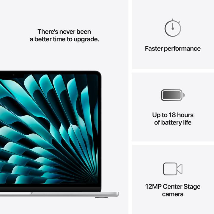Produktbild Apple MacBook Air – 2025 (13.60", M4, 16 GB, 1000 GB, DE)