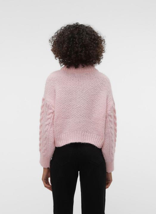 Produktbild Vero Moda VMDREAM LS HIGHNCK CROP PULLOVER GA EXC Strickpullover (XL)