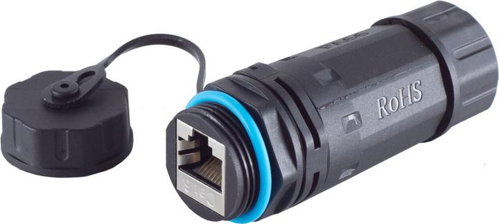 Produktbild Shiverpeaks BS08-01048. Anschluss 1: RJ-45, Anschluss 2: RJ-45. Produktfarbe: Schwarz (CAT6, 1 m)