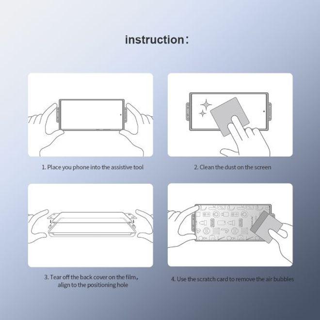 Produktbild Nillkin Impact Resistance Curved Schutzfolie - 2 Stück (2 Stück, Samsung Galaxy S21)