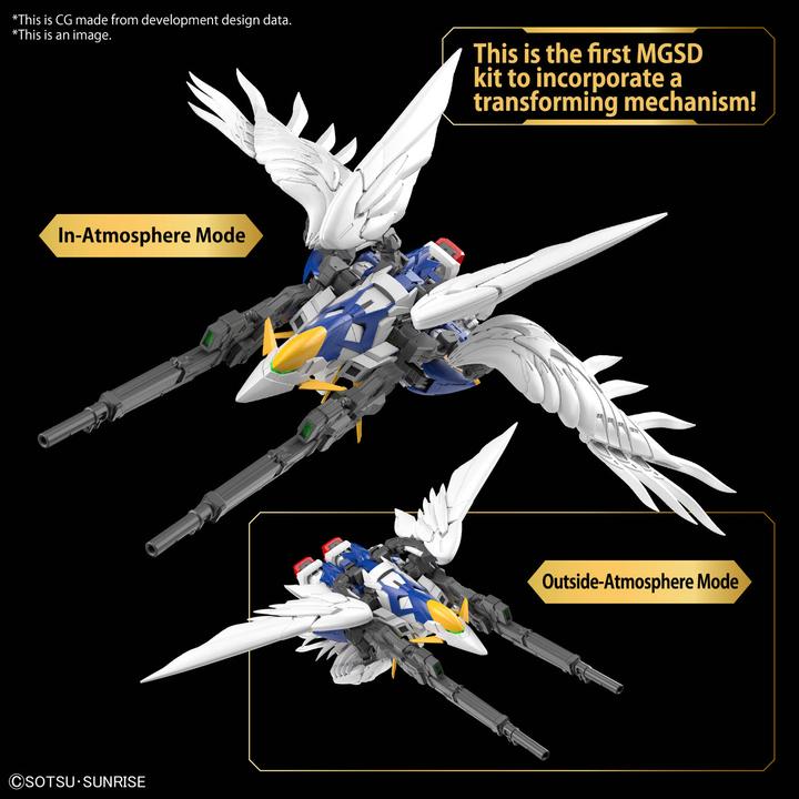 Image du produit Bandai Gundam - Wing Zero Master Grade SD