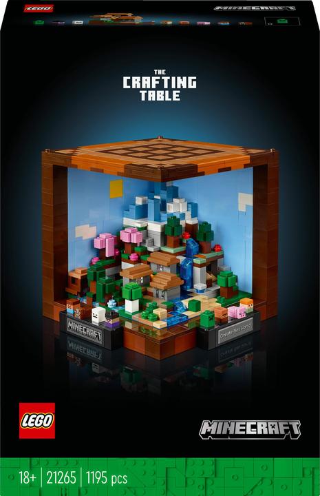 Produktbild LEGO Die Werkbank (21265, LEGO Minecraft)