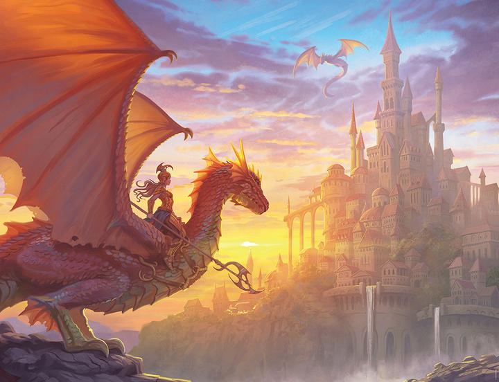 Produktbild Nathan Puzzle 2000 pieces Castle Protectors (Fantasy Collection) (2000 Teile)
