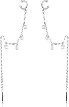 Produktbild Agato - Long earrings with zircons AGT-E024VW-EC