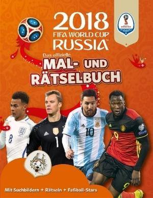 Image du produit Le livre officiel de la Coupe du Monde de la FIFA, Russie 2018 - Livre de coloriage et de puzzles (Allemand, Soutien d'Annett)