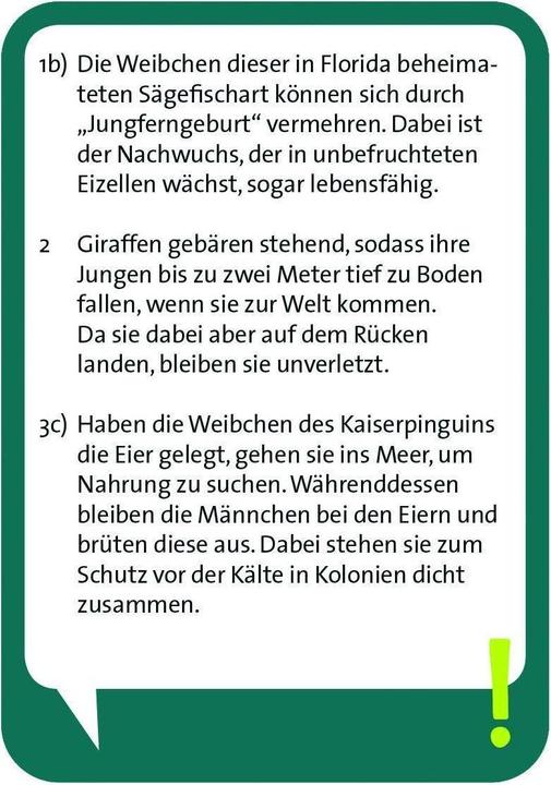 Actual product image Pocket Quiz Crazy Nature (German)